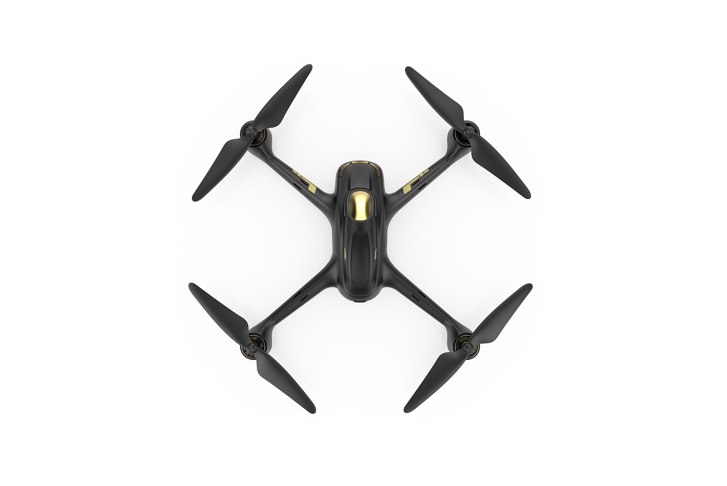 Hubsan H501S X4 Air 4 Channel GPS 5.8G FPV Brushless with 1080P HD Camera Follow-Me Mode RTH Function RC Quadcopter RTF Black & Gold