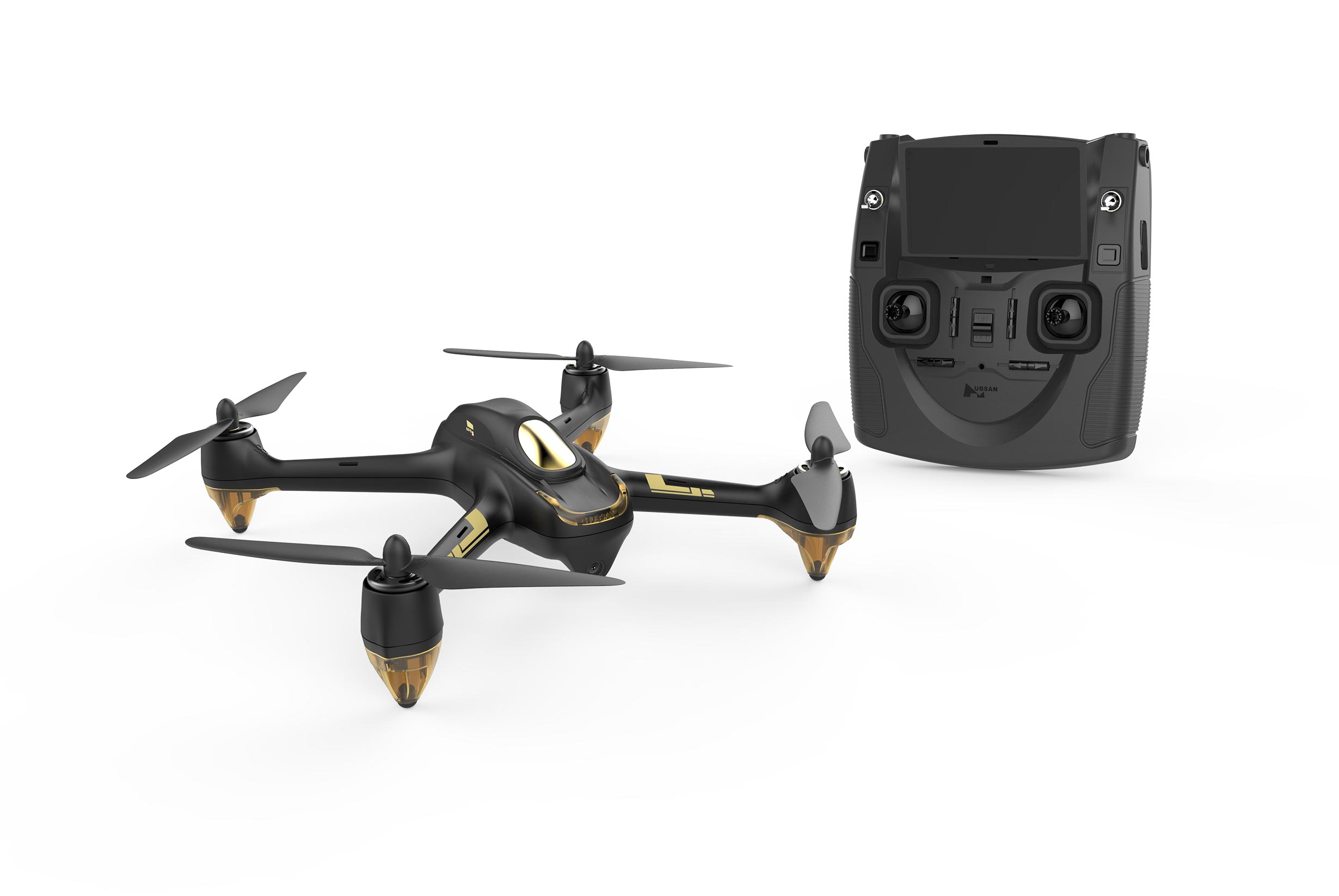 Hubsan X4 H501S Pro Drone FPV Brushless 1080P GPS Follow Me RC Quadcopter RTF UK