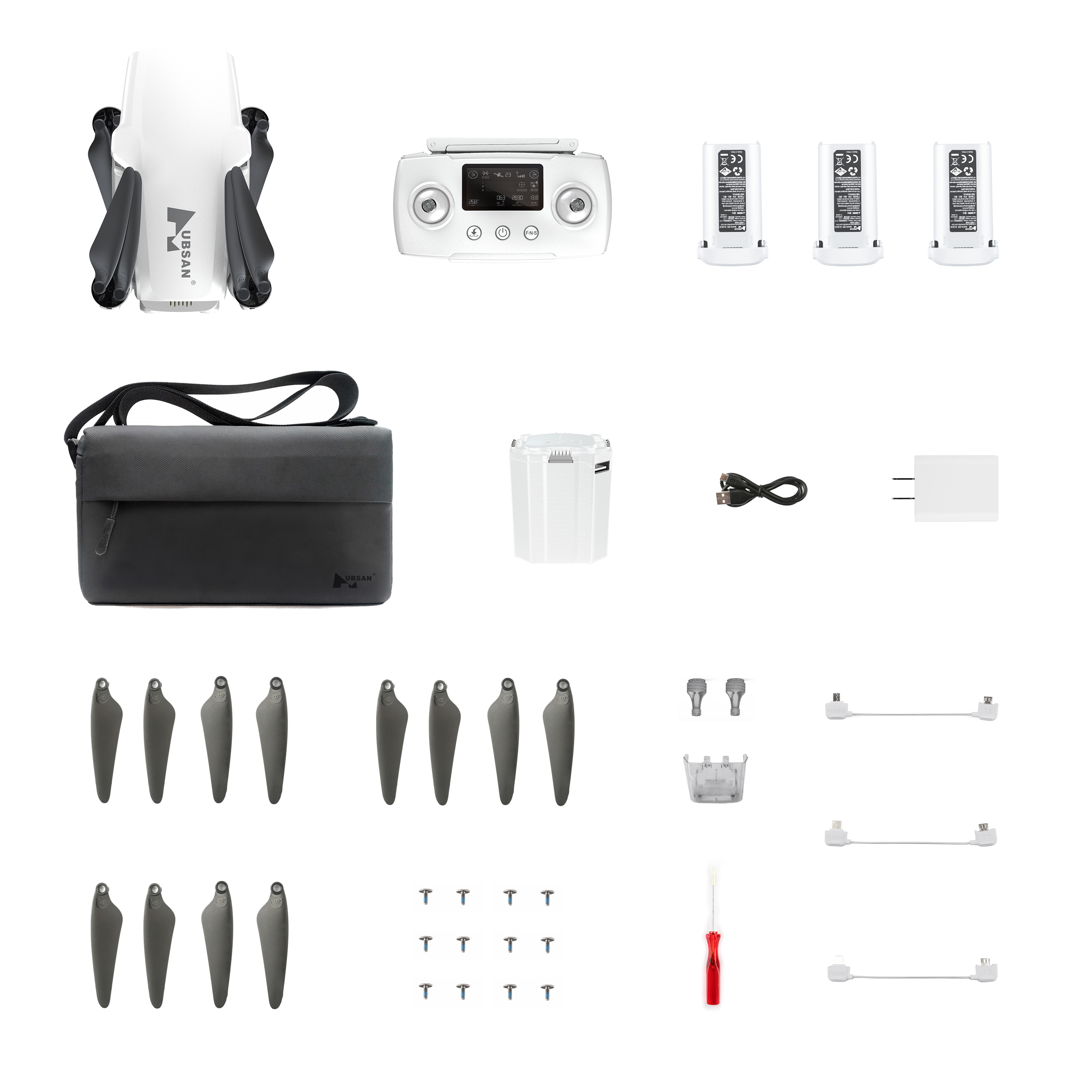ZINO MINI SE portable version with 3 batteries + bag + intelligent battery management