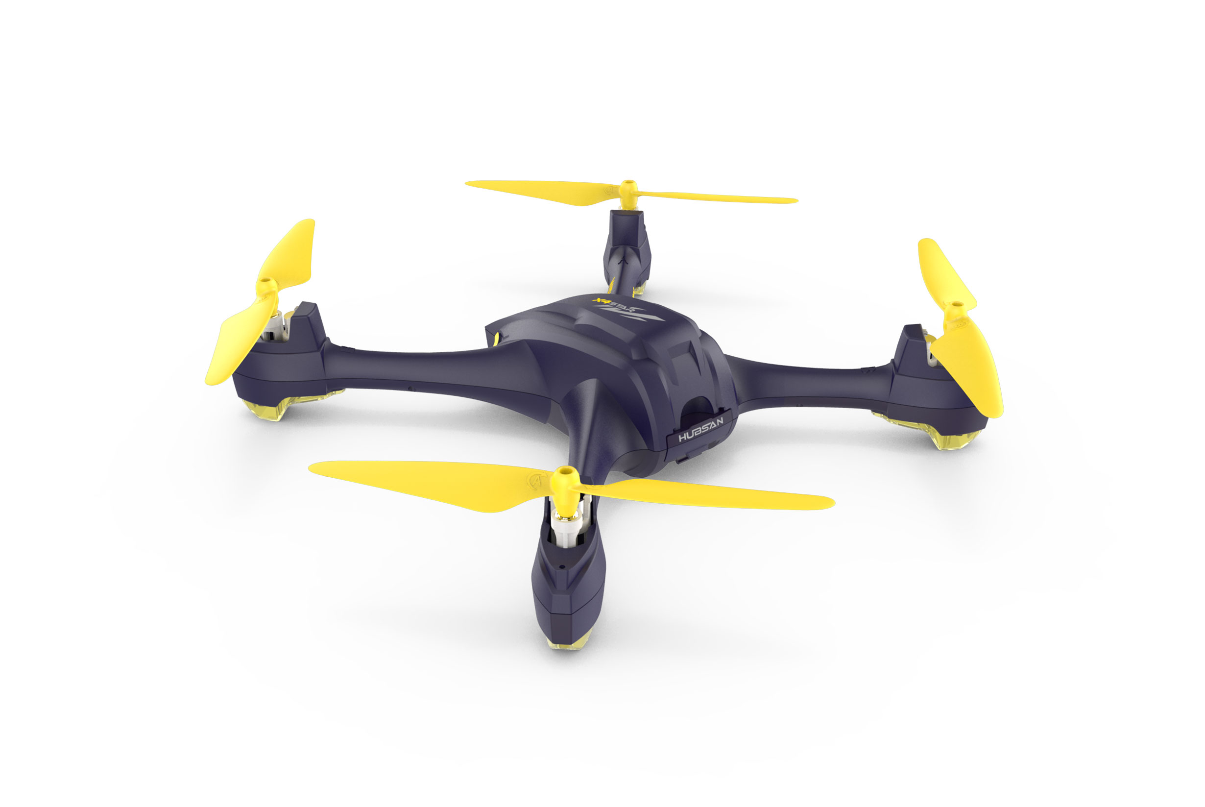 RTF-Drohne mit App-Steuerung Hubsan X4 Star Pro Quadrocopter HD-Kamera GPS, 