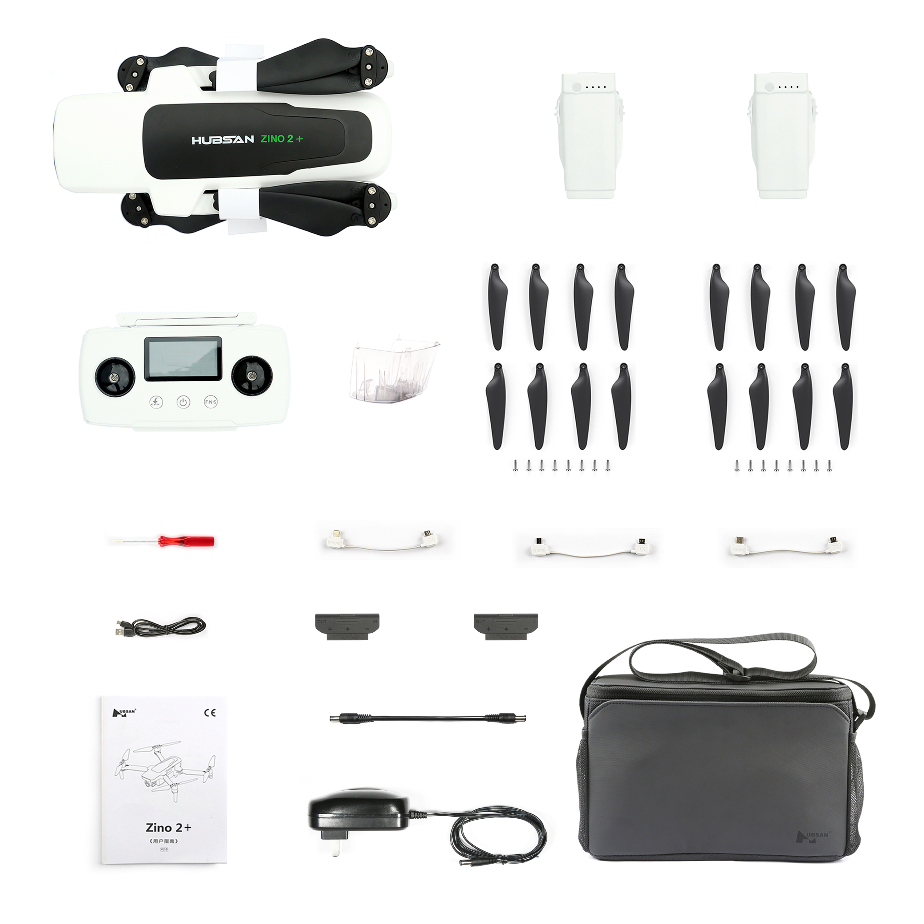 ZINO 2 Plus Portable bag+ Two batteries