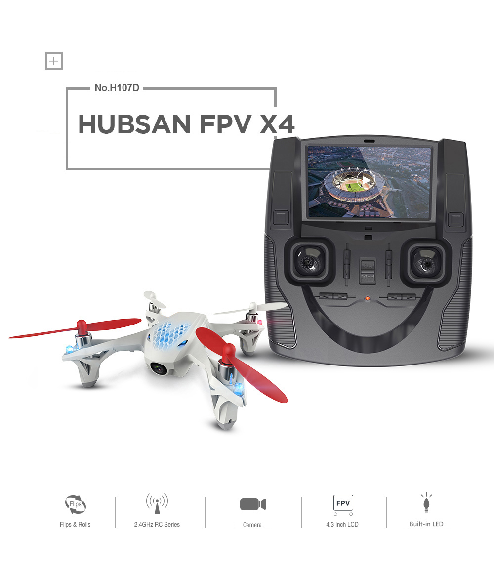 Batterie Hubsan H107-A24 LiPo 3.7V 380mAh Mini Drone
