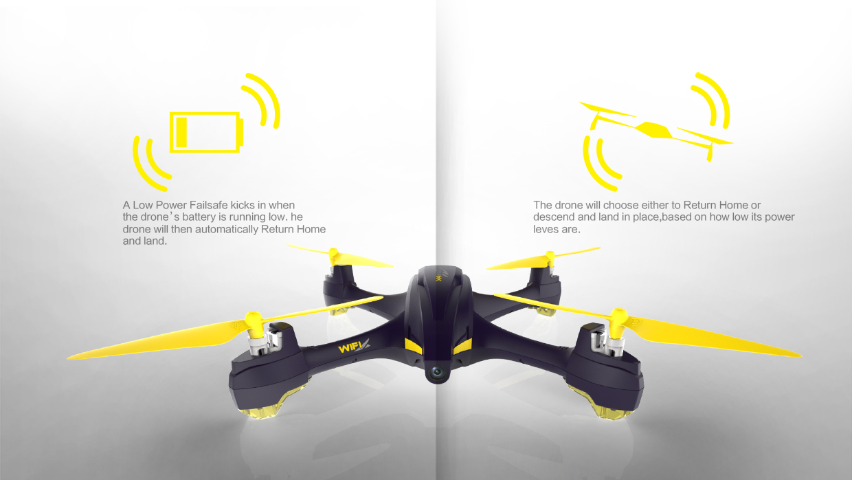 HD Camera Hubsan Hubsan X4 Star Pro Quadrocopter Rtf-Drone With App-Steuerung GPS 4250880833922 